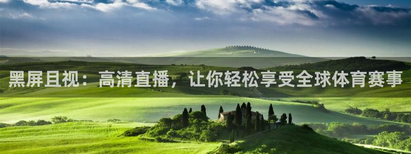 黑屏且视：高清直播，让你轻松享受全球体育赛事