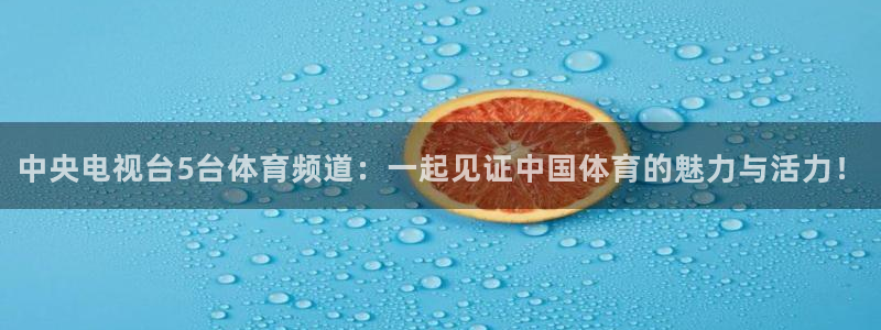 中央电视台5台体育频道：一起见证中国体育的魅力与活力！