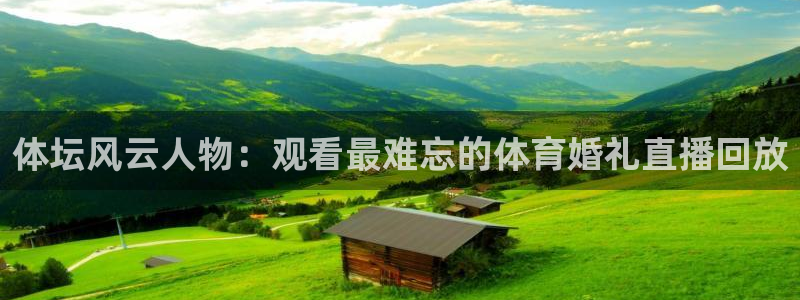 体坛风云人物：观看最难忘的体育婚礼直播回放